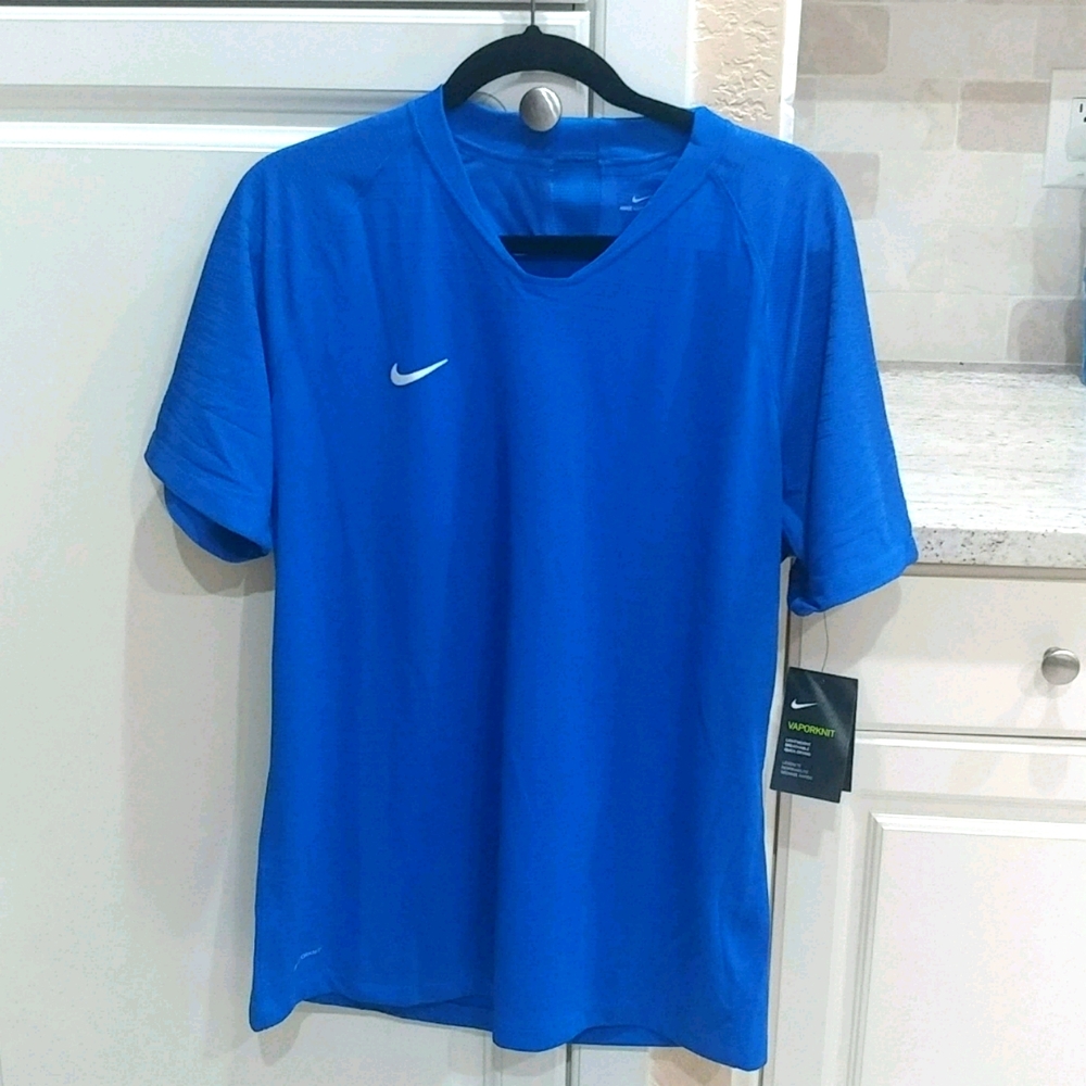 Nike Vaporknit Short Sleeve Jersey - Royal - Picture 3 of 9